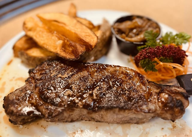 14 oz NY Strip.