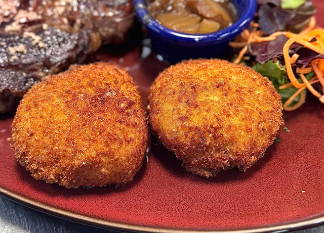 Potato Croquettes.