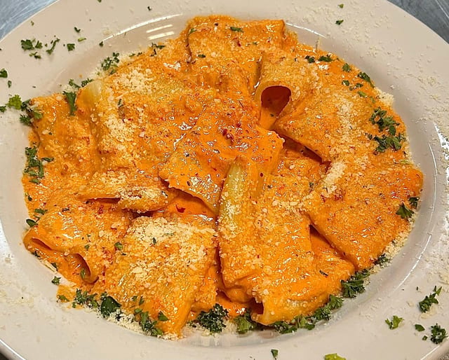 Spicy Rigatoni.