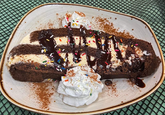 Ice Cream Cake Roll.