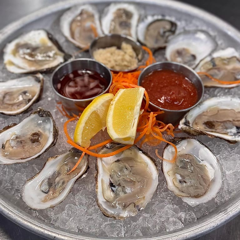 Oysters Fresh from the Sea